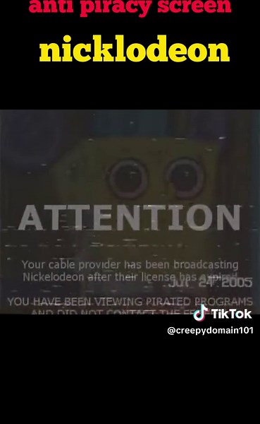 Spongebob Anti Piracy Screen Revealed