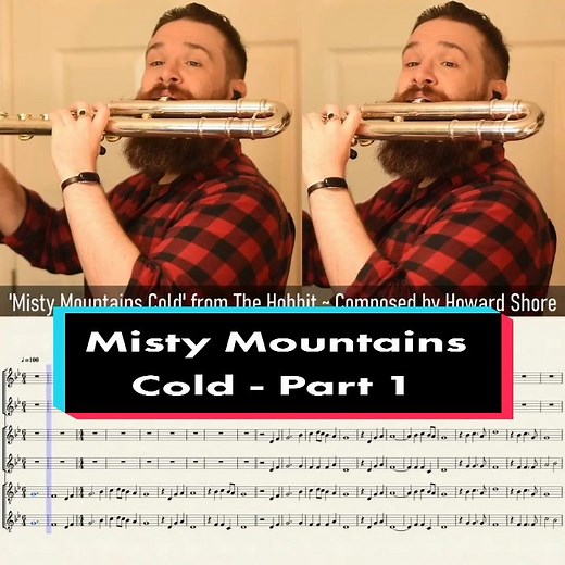 Misty Mountains Cold Flute Cover - Part 1