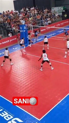 SANI🏐 VS VELEZ SARSFIELD #volleyball