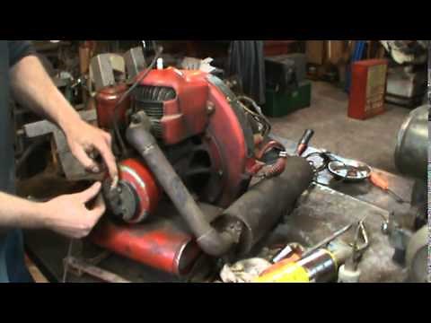 1945 homelite 2 stroke cold start after 50 years