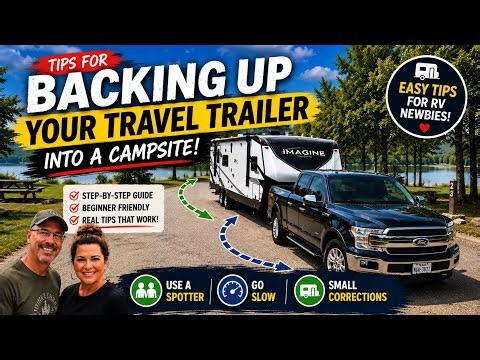 Tips for Backing Your Travel Trailer Into a Campsite!