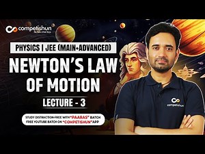 3 Laws of Motion | Examples of equilibrium | Lami's theorem | NLM | IIT JEE main Advanced