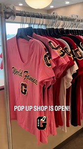 🛍️🔥 Pop-Up Shop is OPEN until 6:00 PM! Find us on the 2nd Floor of the PAC. 🖤💛❤️ #WorldFamed #GramFam #PopUpShop #ItsSHOWtime | Grambling State University Marching Band