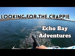Fishing Echo Bay Lake Mead! Searching For Crappie!!