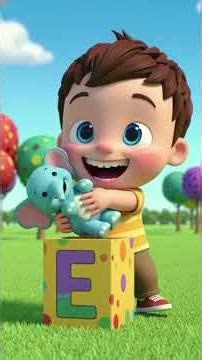 ABC Learning for Kids A to M 🧠 | Educational Cartoon Short | FunLearn Baby TV