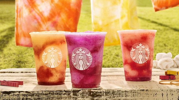 Starbucks adds three new Refreshers flavors to its menu: Pineapple Passionfruit, Strawberry Acai, Mango Dragonfruit