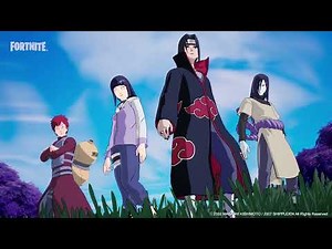 Fortnite x Naruto: ¿cuándo salen en la tienda Gaara, Itachi, Hinata y Orochimaru?