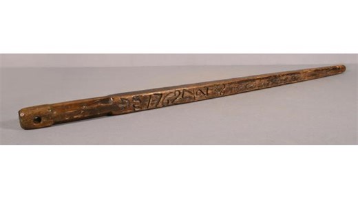 BBC - A History of the World - Object : Measuring Stick, 1762.