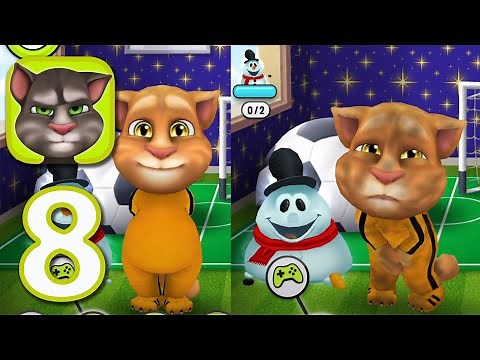 My Talking Tom - Walkthrough Gameplay Part 8 HD (iOS)
