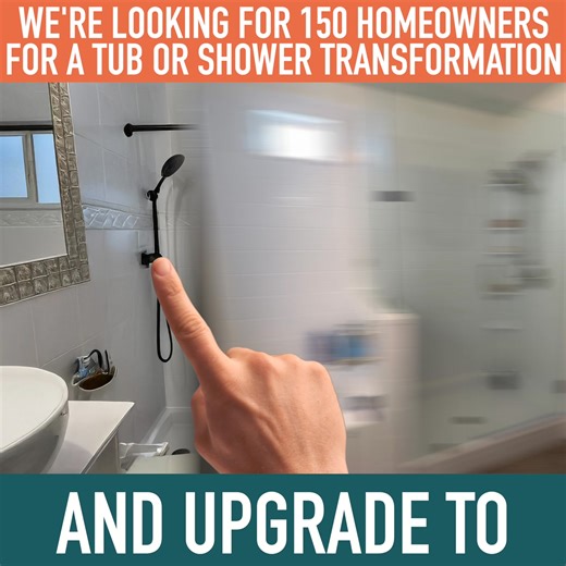 We’re looking for 150 HOMEOWNERS for a Tub/Shower transformation done in as little as 1-DAY! 🛁🚿 This Month: ✅ Get a FREE In-Home Consultation ✅ SAVE 50% on the installation ✅ Satisfaction guaranteed ✅ Lifetime warranty See if you qualify for local pricing: https://www.mybathhero.com/bath-fitter-san-diego | Bath Fitter San Diego