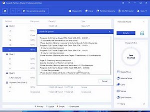 Quick Fix to Check File System with EaseUS Partition Master