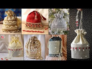 Wedding Potli Purse..!! DIY HandBags - Bridal Accessories (Part - 1)