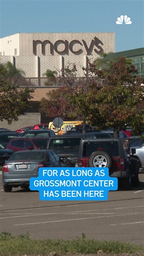 Another Macy's is closing in San Diego County. At the same time, Grossmont Center is undergoing a massive upgrade, which should/could/would include a new tenant to the old Macy's building, which has been a department store since 1961, reports NBC 7's Joe Little. | NBC 7 San Diego