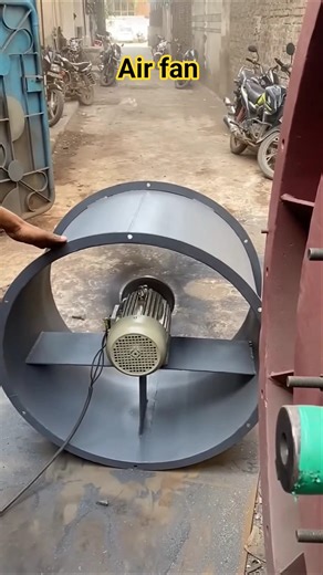 fresh air Axial fan testing #machine #electrical #shock #electrician