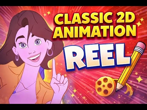 Classic 2D Animation Reel ✏️✨