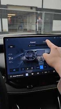 Lynk&Co 06 - Russian localization of the instrument cluster, multimedia, split-screen, voice cont...