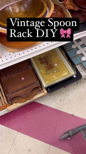 A fun thrifting idea for your next DIY…Vintage Hankie Display made from an antique spoon rack. #diy #vintagediy #vintagestyle #VintageHomeDecor #thriftstorefinds #thrifting #foryoupageシ #fypシ | Glitter and Mason Jars