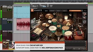 This quick video shows you how to add a piano and a bass line to your already recorded guitar track using EZkeys. | Toontrack