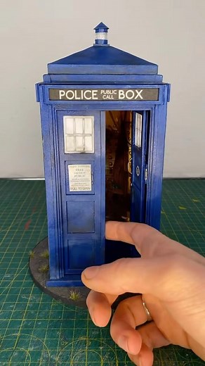 321K views · 871 reactions | Making a miniature Tardis from Doctor Who! #miniature #doctorwho #tardis #handmade #reels #realistic #art #tv Who’s your favourite Doctor? | Miniature Model Making | Facebook