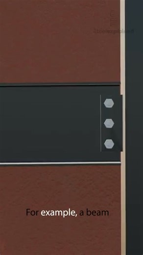 Fin plate shear connection can be made between beam and beam or between column and beam. It is a simple pinned connection composed of a vertical plate welded to the supporting member, to which the secondary beam is bolted on site. This connection does not transfer moment but only shear force. This connection is popular because it is easy to fabricate and is one of the quickest to erect on site. The number of bolts depends on the beam depth. A rule of thumb is to divide the depth by 100 to get th