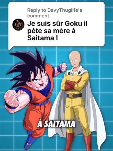 Goku vs Saitama qui gagne ? #physique #science #maths #vs #goku