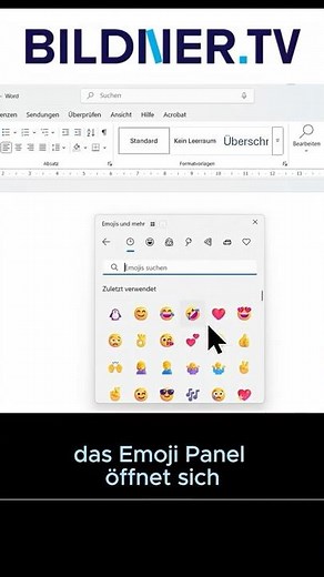 Insert emojis & GIFs anywhere in just 1 second – in Windows & Office – with THIS super shortcut