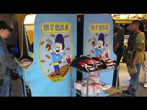 "Wreck-It Ralph" real arcade game Fix-It Felix Jr for San Diego Comic-Con 2012