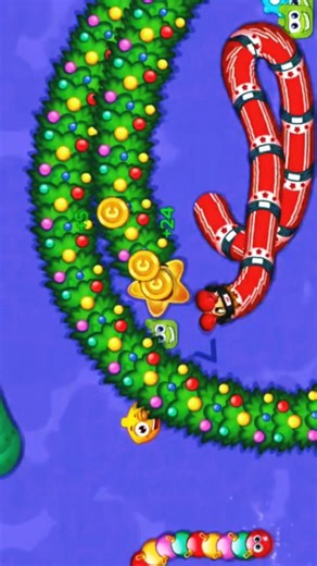 worm mate io no death ☠️ #wormszone #cacingbesar #snake #magicgameplay #gaming #snakegame