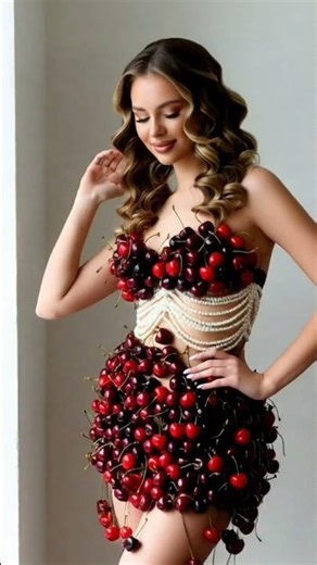 Fruitful moves: Dance to the beat of style #cherry #fruitdress #fruitfulfashion
