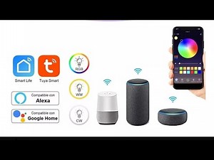 Instalar lámpara inteligente (Smart Ceiling Ligth) RGB vinculada con Alexa