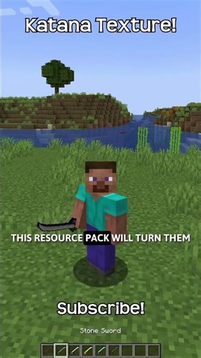 This Resource Pack Turns All Swords Into Katanas In Minecraft!