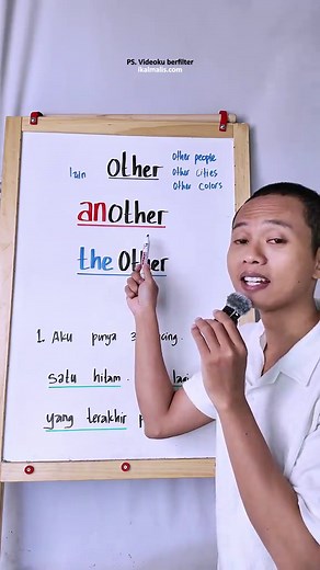 Perbedaan OTHER, ANOTHER, dan THE OTHER dalam Bahasa Inggris