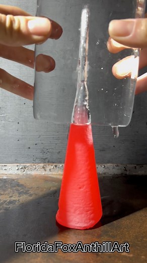 69K views · 535 reactions | BRHC vs small Ice hole流 ️ #science #satisfying #ice #experiment #asmr #fblifestyle #hotshapes | Florida Foundry | Facebook