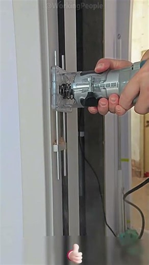 Wood Door Latch Slotting Install 🚪🔧📌💪