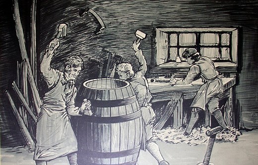 The old occupation of cooper — The French-Canadian Genealogist