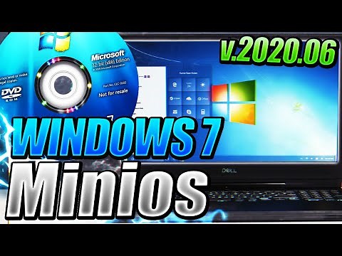 New Windows 7 MiniOS / New Version 2020.06 / The best OS 😍