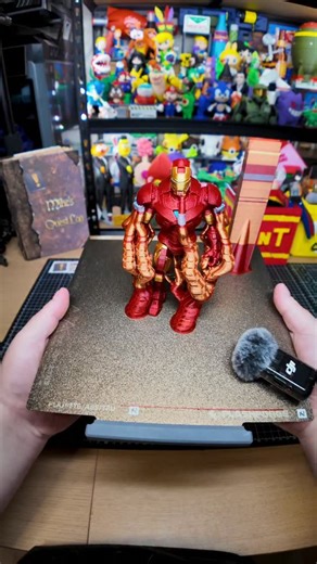 3D Printed Iron Man Figurine - Highly Detailed PRINTER: Flashforge AD5X (BLACK FRIDAY SALE IS UP! Get yours today for just $319 or less. LINK IN BIO @flashforge_official STL: "Iron Man, highly detailed" by Örni | Mike's Quest Log