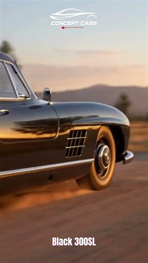 That Iconic Gullwing - 1955 Mercedes 300SL #300sl #gullwingdoors #mercedes