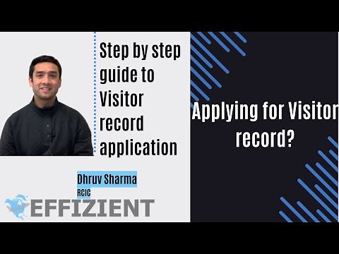 Applying for a Visitor Record: Step-by-Step Guide