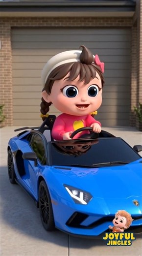 Choose Your Ride | Baby Amy Felt Left Out... Until a Cart Ride Surprise! 🛒💖 Nursery rhymes #shorts