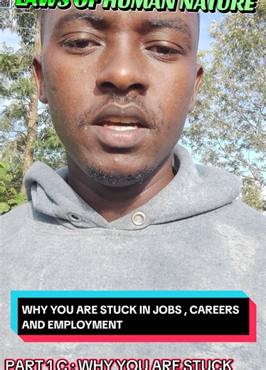 PART 1 C: LAW OF IRRATIONALITY IN EMPLOYMENT AND JOBS Law 1 – Irrationality (in jobs / rat race) From The Laws of Human Nature by Robert Greene The person who gets hired is often the one the manager likes because emotions influence judgment more than objective qualifications. The person who gets promoted is often the one who makes the boss feel important because ego satisfaction overrides rational performance evaluation. The person who stays longer in a job they hate is often the one who fears u