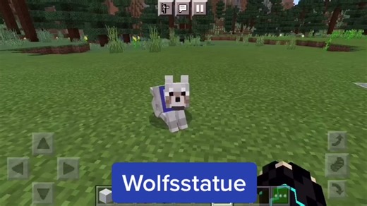 Minecraft Dog Statue Build Tutorial