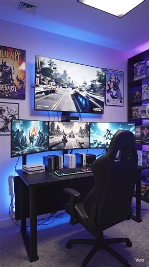 Ultimate Gaming Room Setup 🔥 | Dream Gamer Setup Tour