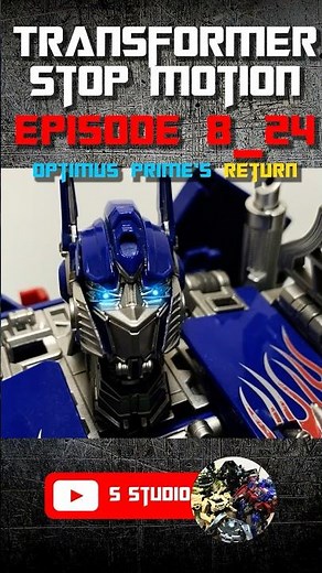 Transformers stop motion 8 24 Optimus prime’s return #animation #transformers #stopmotion