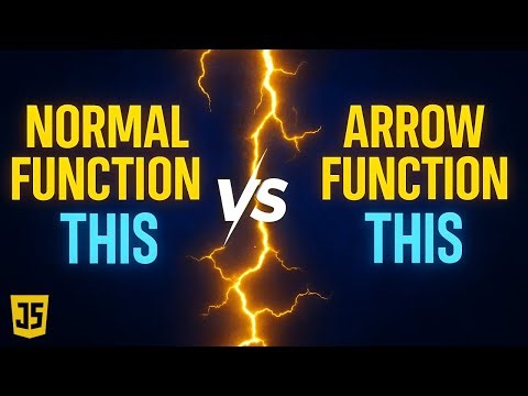 JavaScript ‘this’ Explained 🔥 | Normal Function vs Arrow Function | Objects Part 3