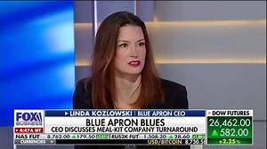6.9K views · 70 reactions | "This is food. This is intimate. This is a part of their family, so we want to make sure that we're always thinking about safety there." Blue Apron CEO Linda Kozlowski talks about the meal-kit service's search for strategic alternatives to fuel its future, as well as how the coronavirus outbreak has led to an uptick in the food delivery business. https://fxn.ws/2TnL4P3 | Fox Business | Facebook