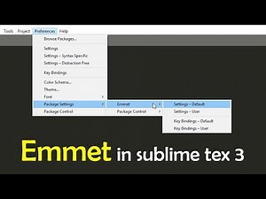 Effortlessly Boost Your Coding Workflow: Install Emmet in Sublime Text 3