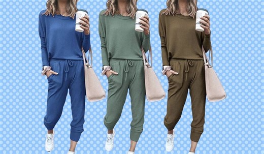'Chic and comfy': Amazon's mega-popular matching sweatsuit is down to just $25 for Labor Day