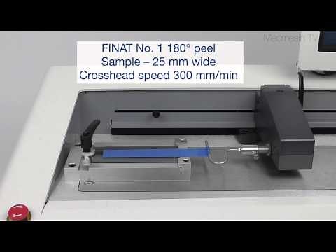 180° peel testing with Mecmesin FPT-H1 - Mecmesin Force Measurement