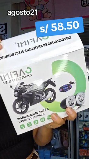 Radio Alarma Casera para Moto en Arequipa